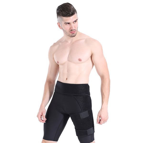 new buttocks protective gear outdoor adjustable protect thighs anti-muscle strain strap fastener slip resistant protective belt, Black
new buttocks protective gear outdoor adjustable protect thighs anti-muscle strain strap fastener slip resistant protective belt, Black