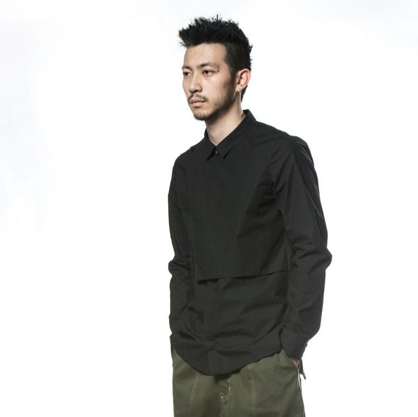 s-6xl 2019 new men's clothing hair stylist fashion originally designed army uniform sense fitted shirt plus size stage costumes, White;black
s-6xl 2019 new men's clothing hair stylist fashion originally designed army uniform sense fitted shirt plus size stage costumes, White;black