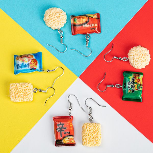 creative handmade i want to eat noodles food drop earrings for female funny irregular korean lamian dangle earrings brincos 2019, Silver
creative handmade i want to eat noodles food drop earrings for female funny irregular korean lamian dangle earrings brincos 2019, Silver