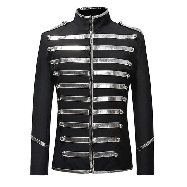 adisputent 2019 autumn spring sequin stage suit jacket men party dress suit fashion digital printing casual drama costume blazer, White;black
adisputent 2019 autumn spring sequin stage suit jacket men party dress suit fashion digital printing casual drama costume blazer, White;black