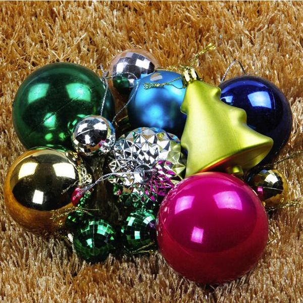 1 set 13pieces mixed christmas decorations for tree christmas tree ornament hanging balls
1 set 13pieces mixed christmas decorations for tree christmas tree ornament hanging balls