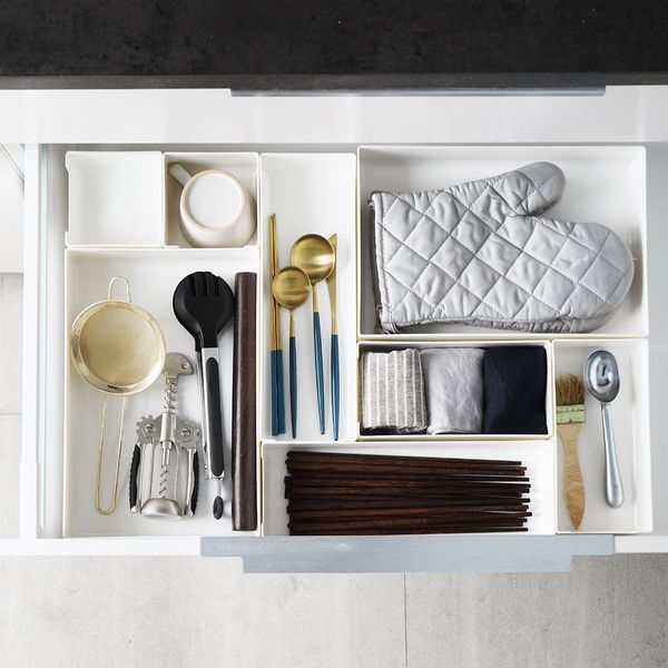 adjustable drawer organizer plastic closet drawer divider tray makeup organizer sundries container cutlery storage case box
adjustable drawer organizer plastic closet drawer divider tray makeup organizer sundries container cutlery storage case box