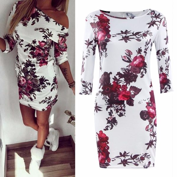 2018 new arrivel summer dress women clothes half sleeve printed one shoulder slim eleclub party dresses, White;black
2018 new arrivel summer dress women clothes half sleeve printed one shoulder slim eleclub party dresses, White;black