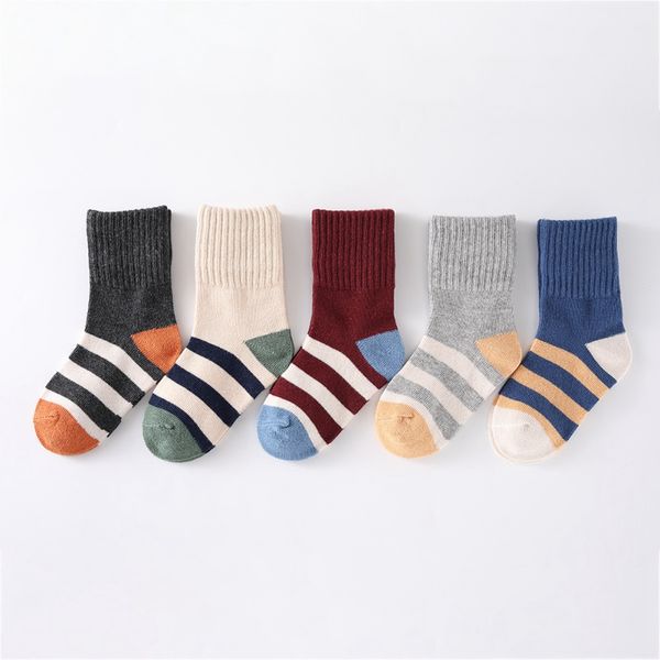 5 пара младенцев мальчики девочки носки cute полосатый pattern set теплый пол носки ног грелка для осени и зимы, Pink;yellow
5 пара младенцев мальчики девочки носки cute полосатый pattern set теплый пол носки ног грелка для осени и зимы, Pink;yellow