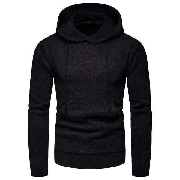 men's slim hooded autumn winter casual knit slim fit long sleeve hoodie muscle warm zip-up hoodie fit sweatshirt gym top, Black
men's slim hooded autumn winter casual knit slim fit long sleeve hoodie muscle warm zip-up hoodie fit sweatshirt gym top, Black