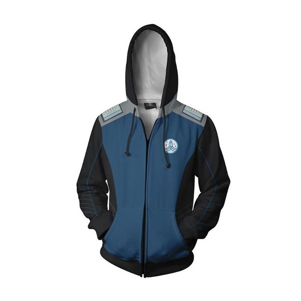 the orville cosplay hoodies 3d printed hooded zipper sweatshirt men women warm casual pullover coat hip hop streetwear, Black
the orville cosplay hoodies 3d printed hooded zipper sweatshirt men women warm casual pullover coat hip hop streetwear, Black