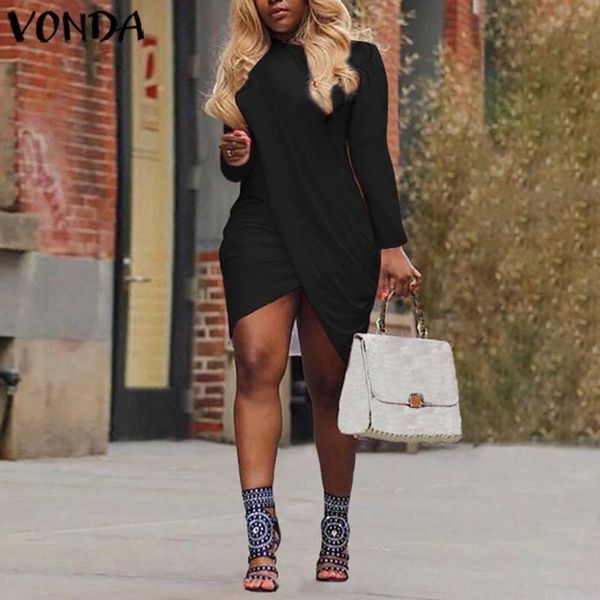 vonda women party dress 2019 spring autumn o neck long sleeve club vestidos beach sundress casual bohemian robe plus size, Black;gray
vonda women party dress 2019 spring autumn o neck long sleeve club vestidos beach sundress casual bohemian robe plus size, Black;gray