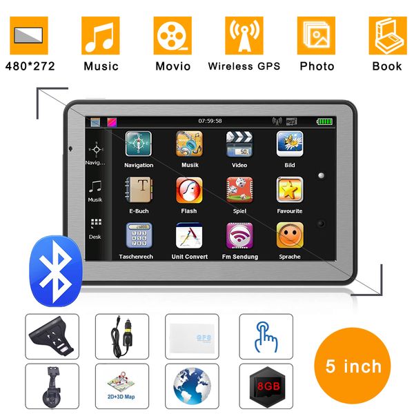 5" inch car gps navigation bluetooth wifi car gps screen portable fm transmitter bundle maps
5" inch car gps navigation bluetooth wifi car gps screen portable fm transmitter bundle maps