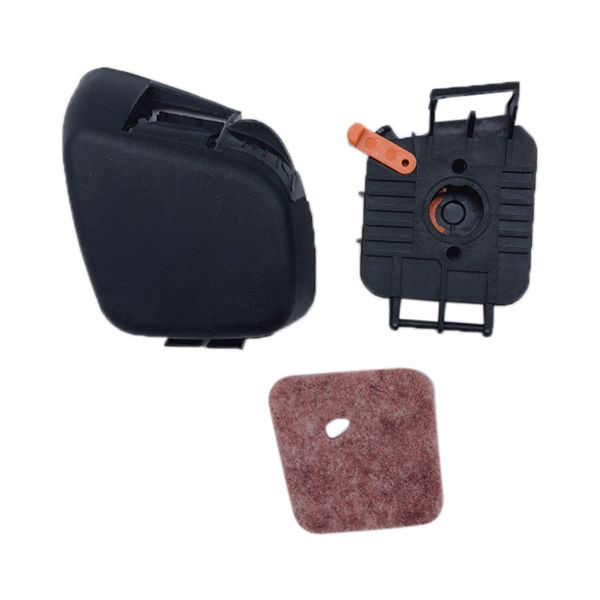 for fs55 hs45 fs45 fs46 fs55r fs38 air filter and protective sleeve and housing assembly, Black 
for fs55 hs45 fs45 fs46 fs55r fs38 air filter and protective sleeve and housing assembly, Black