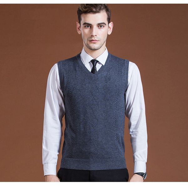 autumn winter new arrival solid color sweater vest men sleeveless sweaters solid color v-neck wool pullovers sweaters, Black;white
autumn winter new arrival solid color sweater vest men sleeveless sweaters solid color v-neck wool pullovers sweaters, Black;white