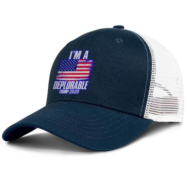 i' a deplorable trump 2020 dark_blue mens and womens trucker cap ball styles custom design your own hats, Blue;gray
i' a deplorable trump 2020 dark_blue mens and womens trucker cap ball styles custom design your own hats, Blue;gray