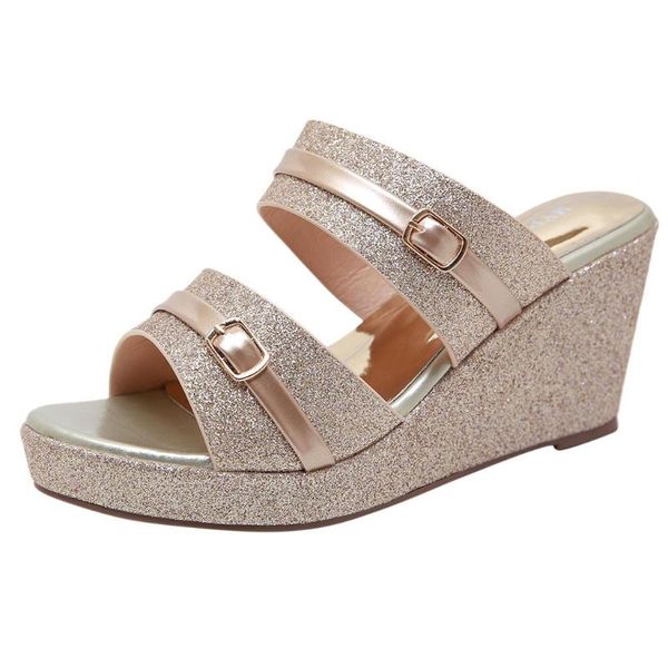 jaycosin sandals women's solid color female shoes ladies fashion solid sequins bling wedges sandals slipper shoes for office, Black
jaycosin sandals women's solid color female shoes ladies fashion solid sequins bling wedges sandals slipper shoes for office, Black