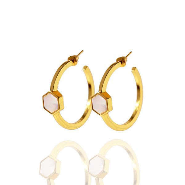 2019 brand fashion designer new earrings hexagon malachite circular openings earrings love for women charm jewelry wholesale, Golden;silver
2019 brand fashion designer new earrings hexagon malachite circular openings earrings love for women charm jewelry wholesale, Golden;silver