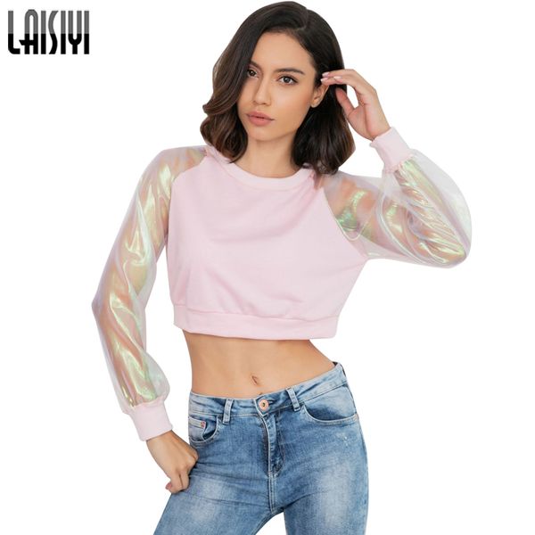 laisiyi patchwork long sleeve cropped hoodie friends sweatshirt pink hoodies women kawaii streetwear sudadera mujer asho20328, Black
laisiyi patchwork long sleeve cropped hoodie friends sweatshirt pink hoodies women kawaii streetwear sudadera mujer asho20328, Black