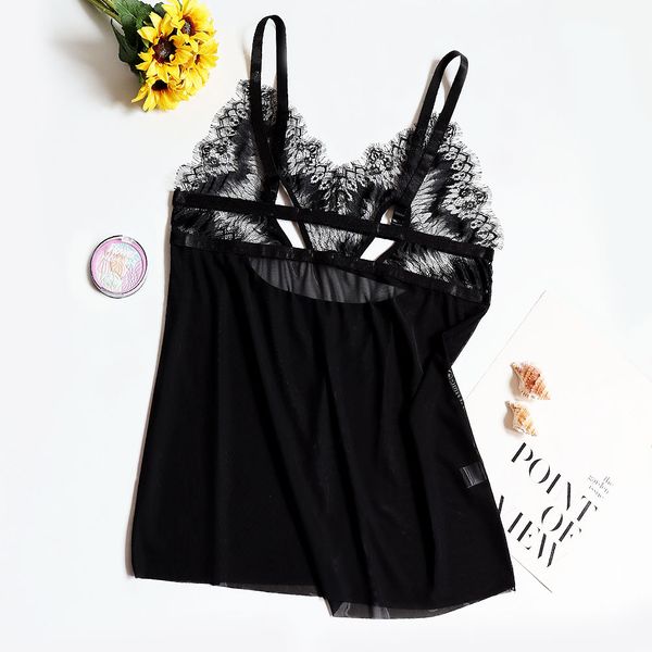 popular women's pajamas large owl nightdress net yarn deep v one-piece dress tempting female lingerie, Black;red
popular women's pajamas large owl nightdress net yarn deep v one-piece dress tempting female lingerie, Black;red
