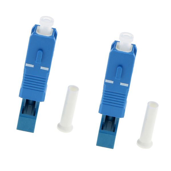 2pieces 2.5 to 1.25mm sc male to lc female adapter single mode fiber optic connector
2pieces 2.5 to 1.25mm sc male to lc female adapter single mode fiber optic connector