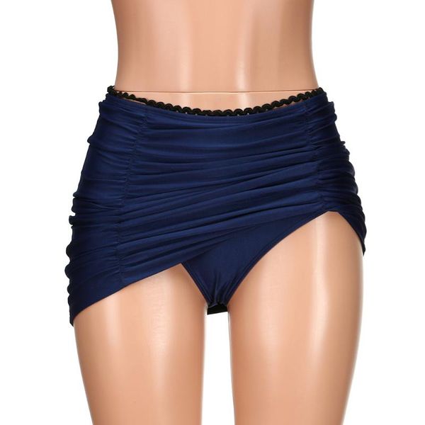 women beach surfing swimwear scalloped ruched bikini tankini bottom skirted swimsuit feminino lady summer, Black
women beach surfing swimwear scalloped ruched bikini tankini bottom skirted swimsuit feminino lady summer, Black