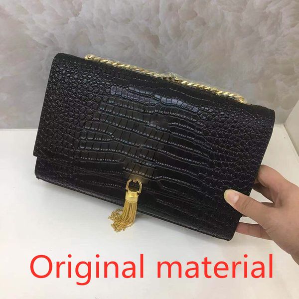 box with handbag classic crocodile pattern gold chain silver chain leather shoulder bag handbag new shoulder bag
box with handbag classic crocodile pattern gold chain silver chain leather shoulder bag handbag new shoulder bag
