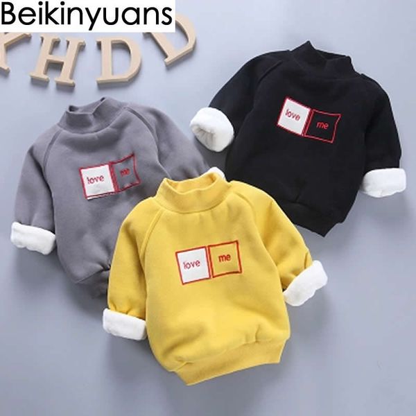 мальчик одежда плюс бархатный свитер зима baby hoddies с длинными рукавами с высоким воротником футболка baby winter утолщение праймер рубаш, Black
мальчик одежда плюс бархатный свитер зима baby hoddies с длинными рукавами с высоким воротником футболка baby winter утолщение праймер рубаш, Black