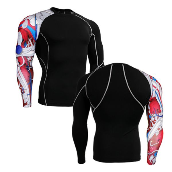 cycing spandex t shirt spring/autumn fashion mens t-shirt homme men's long sleeved o-neck black casual t-shirts tees, Black;red
cycing spandex t shirt spring/autumn fashion mens t-shirt homme men's long sleeved o-neck black casual t-shirts tees, Black;red