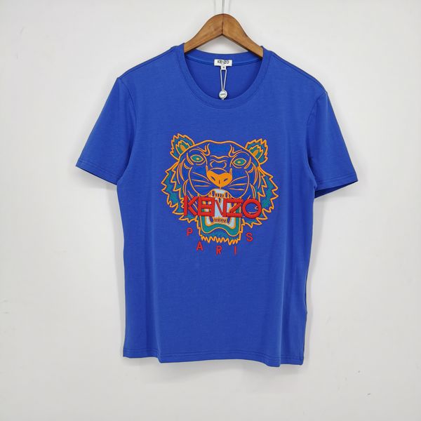 9034# fashion kkkenz embroidered tiger head high-quality men and women t-shirts for men and women of the same sports brand short sleeves, White
9034# fashion kkkenz embroidered tiger head high-quality men and women t-shirts for men and women of the same sports brand short sleeves, White