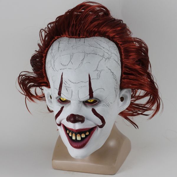 2019 joker pennywise mask stephen king it chapter two 2 horror cosplay latex masks helmet clown halloween party costume prop
2019 joker pennywise mask stephen king it chapter two 2 horror cosplay latex masks helmet clown halloween party costume prop