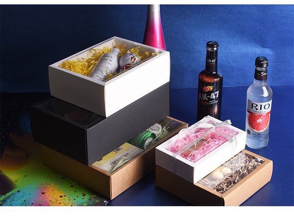 pvc window gift box packaging box present cajas de carton 10pcs folding kraft paper with transparent
pvc window gift box packaging box present cajas de carton 10pcs folding kraft paper with transparent