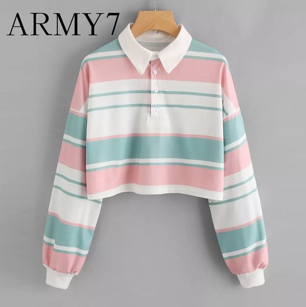 drop shoulder striped crop sweatshirt kaiwaii cute women jogging shirt girls elegant striped sweatshirt home tunic sudadera, Black
drop shoulder striped crop sweatshirt kaiwaii cute women jogging shirt girls elegant striped sweatshirt home tunic sudadera, Black