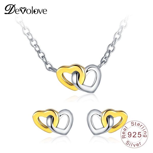 devolove engagement jewelry sets real 925 sterling silver heart shape pendants neckalces earrings sets with stamp psst0006-b, Black
devolove engagement jewelry sets real 925 sterling silver heart shape pendants neckalces earrings sets with stamp psst0006-b, Black