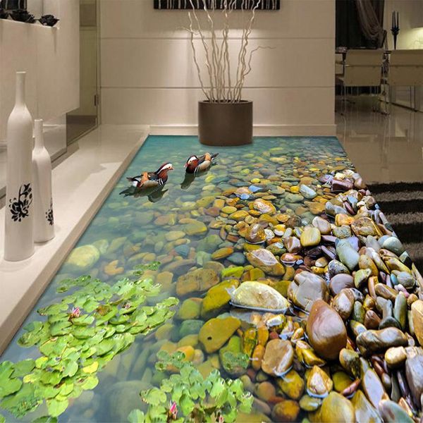 custom 3d floor wallpaper bathroom kitchen 3d pvc floor mural self-adhesive thickened wallpaper waterproof mandarin duck bathing
custom 3d floor wallpaper bathroom kitchen 3d pvc floor mural self-adhesive thickened wallpaper waterproof mandarin duck bathing