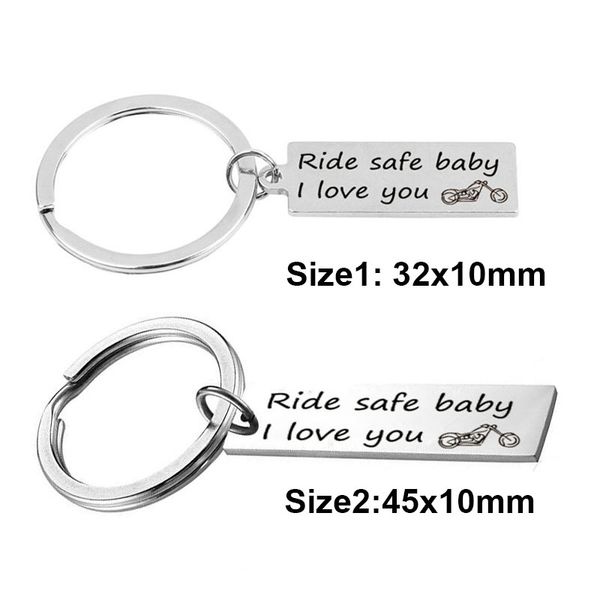 ride safe baby i love you key chains titanium steel motorcycle pattern key rings couple keychain gift accessories, Silver
ride safe baby i love you key chains titanium steel motorcycle pattern key rings couple keychain gift accessories, Silver