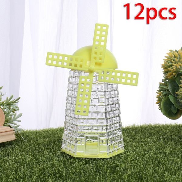 12pcs/set windmill shape candy boxes transparent plastic holder sugar containers sweets party festive supplies
12pcs/set windmill shape candy boxes transparent plastic holder sugar containers sweets party festive supplies