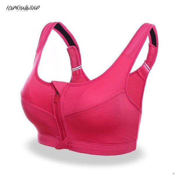 new 2019 strappy bra stretchy front sporting zipped padded bra women backless push up solid bra grey/pink/white/black
new 2019 strappy bra stretchy front sporting zipped padded bra women backless push up solid bra grey/pink/white/black