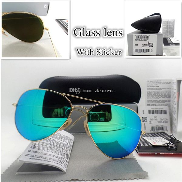glass lens fashion men and women coating sunglasses uv400 brand designer vintage sport polit sun glasses with box and sticker, White;black
glass lens fashion men and women coating sunglasses uv400 brand designer vintage sport polit sun glasses with box and sticker, White;black