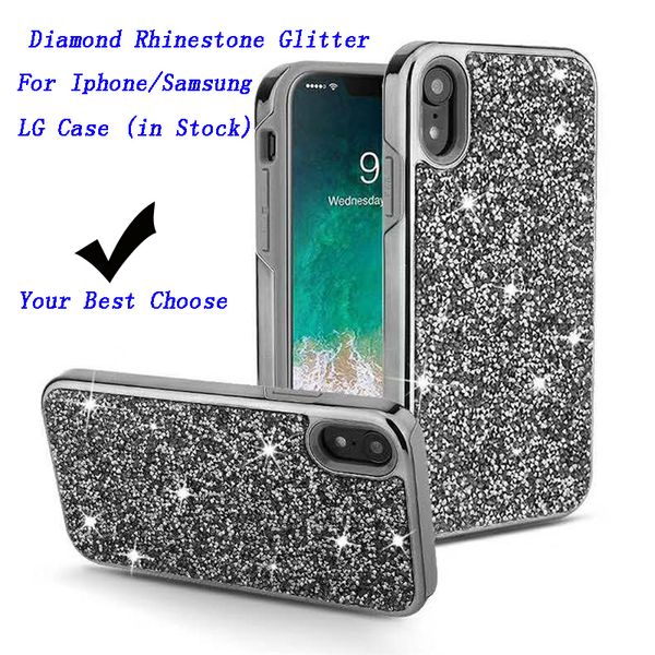 Diamond rhine tone glitter cell phone ca e 2 in 1 electroplate bling phone cover for iphone xr x max x 8 7 6 am ung 10 e 10 plu
Diamond rhine tone glitter cell phone ca e 2 in 1 electroplate bling phone cover for iphone xr x max x 8 7 6 am ung 10 e 10 plu