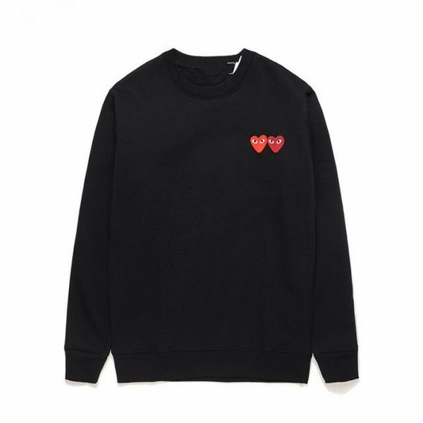 mens designer jackets cdg play commes japanese heart emoji holiday off sweaters des garcons women long-sleeved white hooded lovers vetements, Black
mens designer jackets cdg play commes japanese heart emoji holiday off sweaters des garcons women long-sleeved white hooded lovers vetements, Black