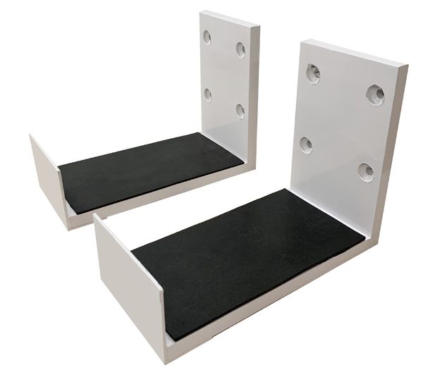 vividstorm white wall brackets (must purchase with our screen) for electric tension floor screen wall mount ( including 2 brackets
vividstorm white wall brackets (must purchase with our screen) for electric tension floor screen wall mount ( including 2 brackets