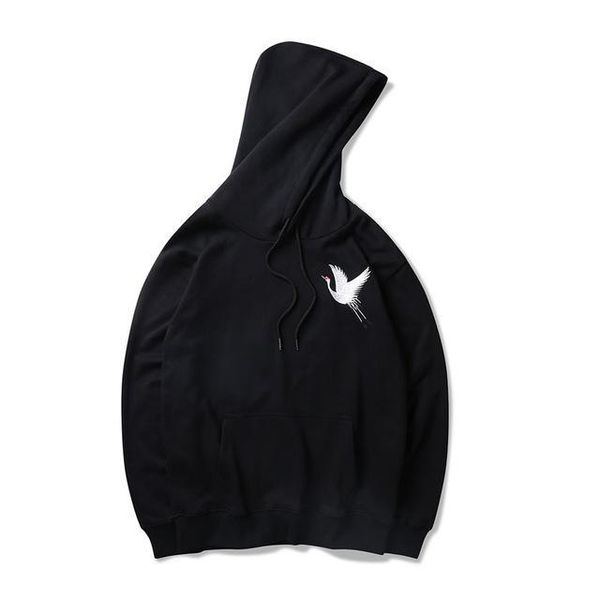 вышивание японский журавль толстовки мужчины женщины hip hop повседневный streetwear пиджаков harajuku мужской hoodie, Black
вышивание японский журавль толстовки мужчины женщины hip hop повседневный streetwear пиджаков harajuku мужской hoodie, Black