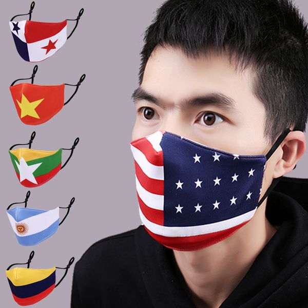 3-layer national flag printed dust masks breathable anti-haze pm2.5 masks can be inserted filter xd23566
3-layer national flag printed dust masks breathable anti-haze pm2.5 masks can be inserted filter xd23566