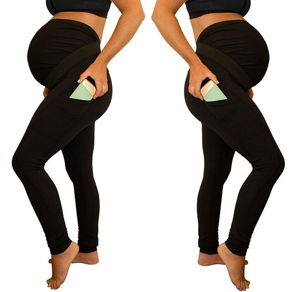 2019 women maternity pregnancy waist leggings seamless yoga pants stretch trousers, White;red
2019 women maternity pregnancy waist leggings seamless yoga pants stretch trousers, White;red