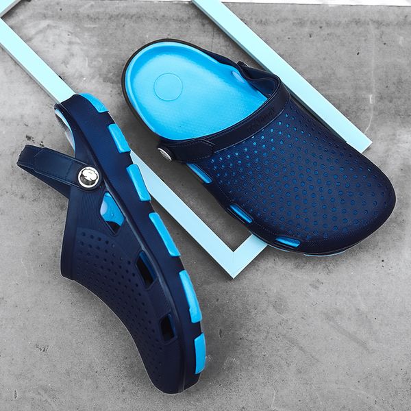 crocse comfortable men pool sandals summer outdoor beach shoes men slip on garden clogs casual water shower slippers indoor t200520, Black
crocse comfortable men pool sandals summer outdoor beach shoes men slip on garden clogs casual water shower slippers indoor t200520, Black