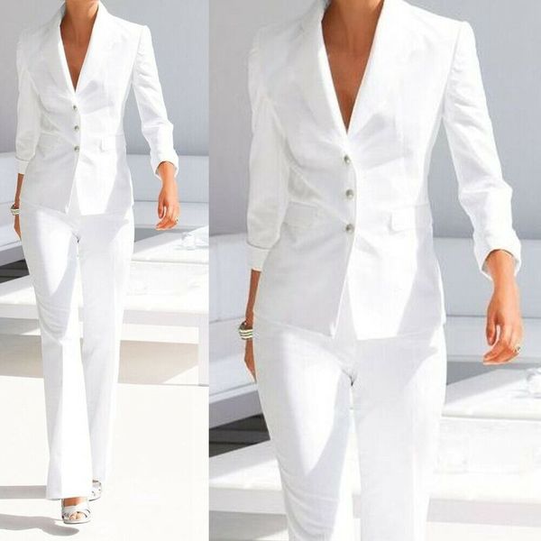 women's two piece pants 2021women's white women ladies arrival business office tuxedos formal work wear suits custom sizes and col
women's two piece pants 2021women's white women ladies arrival business office tuxedos formal work wear suits custom sizes and col