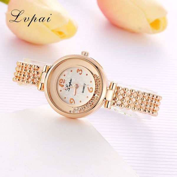 ladies quartz wristwatch lvpai fashion women watches quicksand design small dial stainless steel bracelet watch zegarek damski, Slivery;brown
ladies quartz wristwatch lvpai fashion women watches quicksand design small dial stainless steel bracelet watch zegarek damski, Slivery;brown