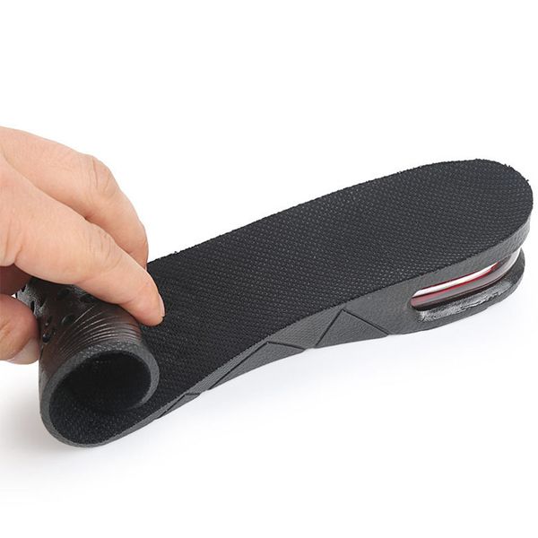 men women foot taller pads height increase breathable elastic heel insoles shoe lift absorption adjustable insert, Black
men women foot taller pads height increase breathable elastic heel insoles shoe lift absorption adjustable insert, Black