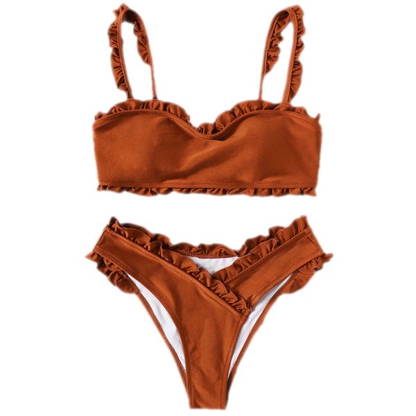 kf-frill trim with wrap bikini set adjustable straps swimsuit women summer beach party swimwear
kf-frill trim with wrap bikini set adjustable straps swimsuit women summer beach party swimwear