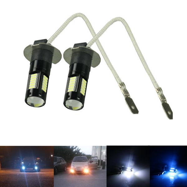 2pcs high power white 30-smd 4014 h3 led replacement bulbs for car fog lights, daytime running lights, drl lamps ice blue
2pcs high power white 30-smd 4014 h3 led replacement bulbs for car fog lights, daytime running lights, drl lamps ice blue