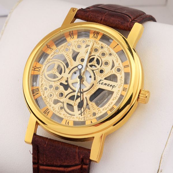 Classic Unique Women Hollow-out Quartz Wrist Watches Lady Business Watch Top Digital C199, Slivery;brown
Classic Unique Women Hollow-out Quartz Wrist Watches Lady Business Watch Top Digital C199, Slivery;brown