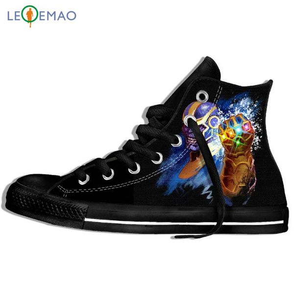 custom image printing sneakers men's/women's infinity gauntlet thanos villain artsy canvas breathable walking flat, Black
custom image printing sneakers men's/women's infinity gauntlet thanos villain artsy canvas breathable walking flat, Black