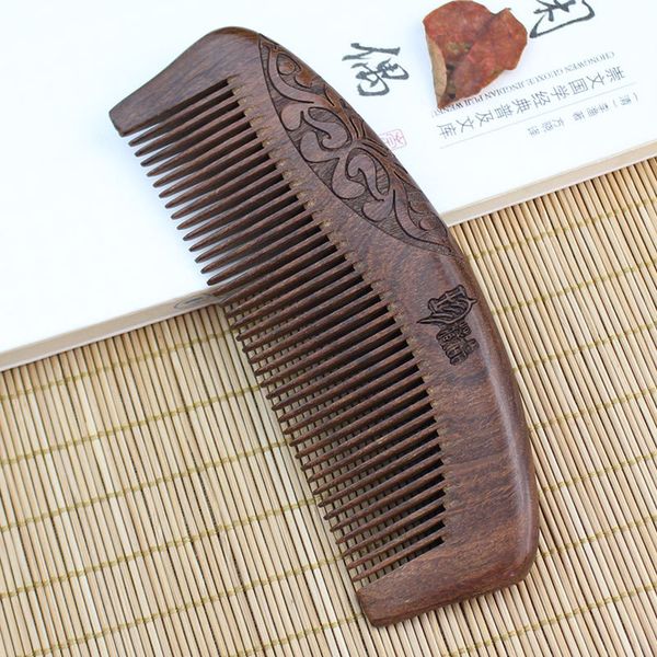 natural jin si tan wooden comb sub-anti-static whole wood dense tooth household straight hair comb massage men and women mo, Brown
natural jin si tan wooden comb sub-anti-static whole wood dense tooth household straight hair comb massage men and women mo, Brown