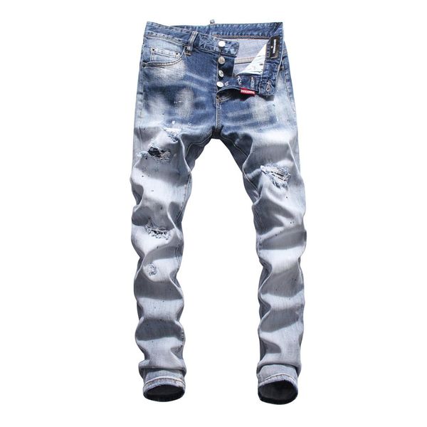 мужские рваные джинсы джинсы мужчин slim fit denim solid color hip hop streetwear байкер джинсы проблемные хип-хоп моды роскошь мужчин джинс, Blue
мужские рваные джинсы джинсы мужчин slim fit denim solid color hip hop streetwear байкер джинсы проблемные хип-хоп моды роскошь мужчин джинс, Blue